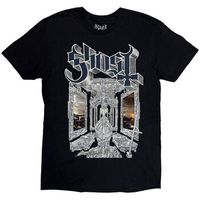 ghost camiseta skeletour world tour 2025 para mujer