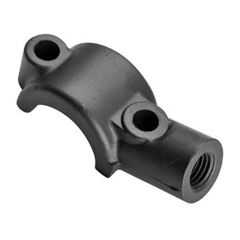Abrazadera porta palanca embrague 22mm Tommaselli con rosca espejo