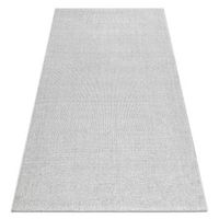 alfombra casablanca loom plata lazo suave interior y exterior 100x150 cm