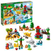 lego duplo animales del mundo 2 anos - 10907