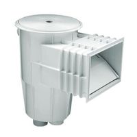 skimmer hormigon 15l boca estandar tapa redonda astralpool - gris antracita