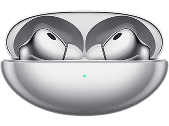 Auriculares True Wireless - Huawei FreeBuds Neo, 10h Autonomía, Cancelación de Ruido Activa, 3 Micrófonos, Stellar Silver