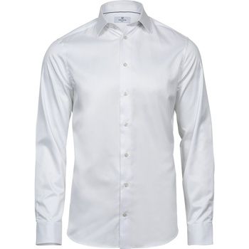 Tee Jays Camisa manga larga Luxury para hombre