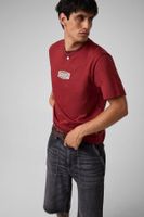 camiseta regular con logo
