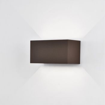 Aplique led de exterior davos double 3000k (4x6w)