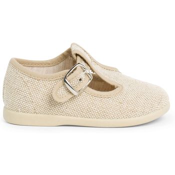 Pisamonas Zapatillas Pepitos Niño Lino Con Hebilla para niño