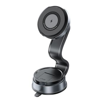 WEKOME WP-U209 Cargador inalámbrico magnético de 15W Soporte para teléfono móvil soporte de succión de coche soporte de