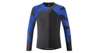 camiseta de manga larga mavic deemax enduro gris azul