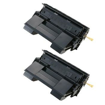 Compatible Multipack Epson EPL-N3000DT Printer Toner Cartridges (2 Pack) -C13S051111