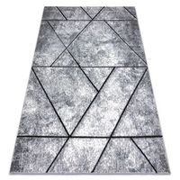 alfombra moderna cozy 8872 wall geometrico triangulos - structural 160x220 cm