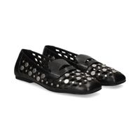 ash mocasines mujer - negro talla 36