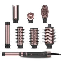 moldeador de pelo 8 cabezales ceramiccare 8in1 airglam gyro 1500w 110000rpm alisa moldea y riza tu cabello