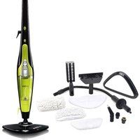 h20 hd steam mop - green  black green