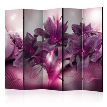 Biombo - The Purple Flame Ii (225x172 Cm)