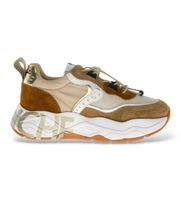 voile blanche para mujer 2017475 zapatillas de piel club105 marron 36 3 a 5cm cordones casual