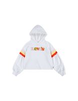 sudadera levis full sleeve high rise girl white