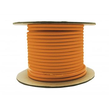 Rollo cable textil naranja