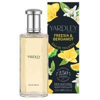 yardley freesia and bergamot eau de toilette spray 125ml