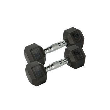 OZIO FITNESS Mancuernas hexagonales de 6 kg (par) Fitness Musculación