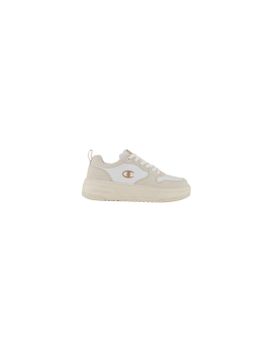 Zapatillas Champion RD18 Lite Low Cut Mujer Beige/Blanco