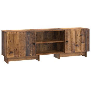 Mueble De Tv 150 X 31 X 50 Cm Madera Envejecida Vidaxl