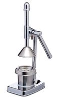 extractor de jugo de palanca de acero inoxidable cromado plateado