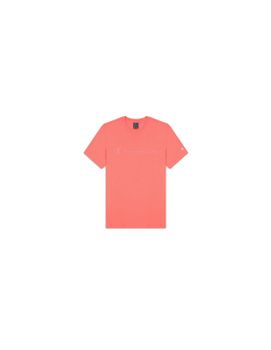 Camiseta Champion Crewneck Rosa Hombre