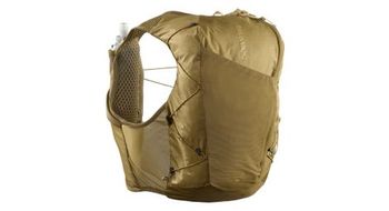 Mochila de hidratacion salomon active skin 12 caqui unisex