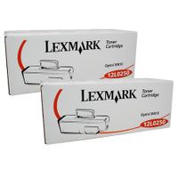 original multipack lexmark 810 printer toner cartridges 2 pack -12l0250