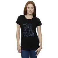 disney camiseta frozen magic christmas para mujer