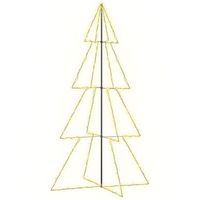 arbol de navidad 360 luces led interior y exterior 143x250 cm vidaxl