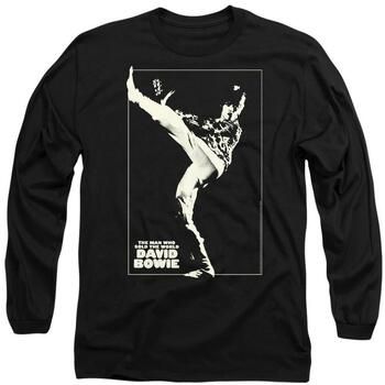 David Bowie Camiseta manga larga The Man Cover para mujer