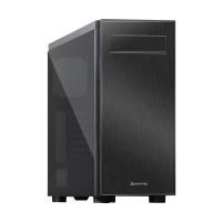 caja pc chieftec al-02b-tg-op torre negro atx vidrio templado