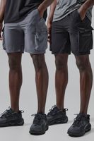 pack de 2 pantalones cortos man active cargo ligeros multi