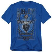bon jovi camiseta keep the faith para mujer