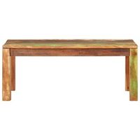 mesa de centro 110x55x40 cm madera - multicolor