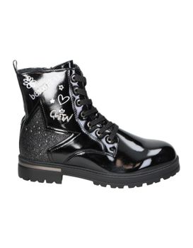 Botines De Charol Ñakos 8007 En Color Negro 32