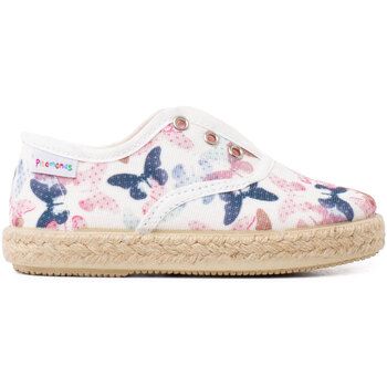 Pisamonas Zapatillas Zapatilla Mariposas Lengüeta Elástica Sin Cordones para niña