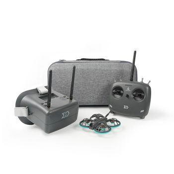 Sub250 Whoopfly16 Analog RTF Combo 1.6 Pulgadas 1S Whoop FPV Racing Drone ELRS con Transmisor de radio Control Remoto Ga
