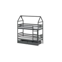 litera alex 90x200 gris