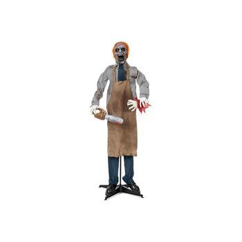 Zombie Con Motosierra  Talla 130 X 18 X 70 Cm