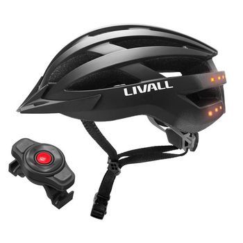 Bluetooth Mtb Bike Helmet 58-62cm Led/sos/intercom Black