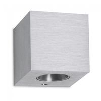 aplique de pared led brick - up  down 2x3w