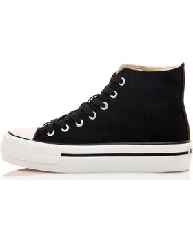 de MTNG MUSTANG MUJER 60172 C20462 BIGGER-X CANVAS NEGRO