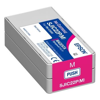 Epson SJIC22P (M) cartucho de tinta magenta (original)