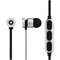 volkano mercury series vk-1006-slbk wireless bluetooth earphones - black  silver black