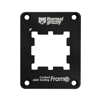 Marco de contacto para CPU THERMAL GRIZZLY TG-CSF-AM5 aluminio negro AM5
