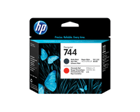 hp ink744 matte blackred printhead