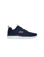 zapatillas skechers summits - torre hombre navy red trim