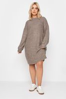 yours vestido mocca de punto suave mujer curvy y tallas grandes yours